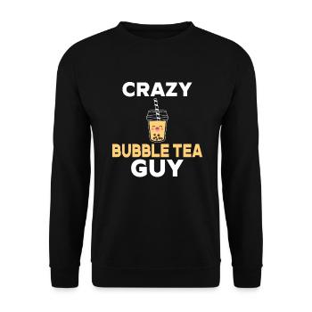 Bubble Tea Lover Cadeau - Sweat-shirt Unisexe - noir - Devant - Alina (178cm) & Michal (187cm)