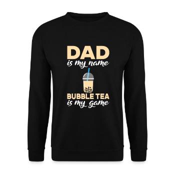 Bubble Tea Lover Cadeau - Sweat-shirt Unisexe - noir - Devant - Alina (178cm) & Michal (187cm)