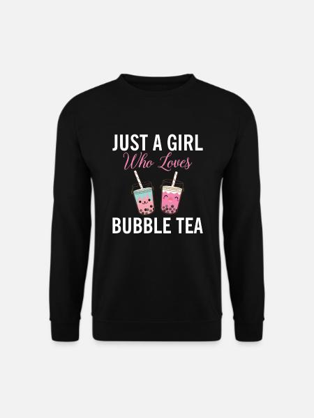 Bubble Tea Lover Gift - Unisex Sweatshirt - black