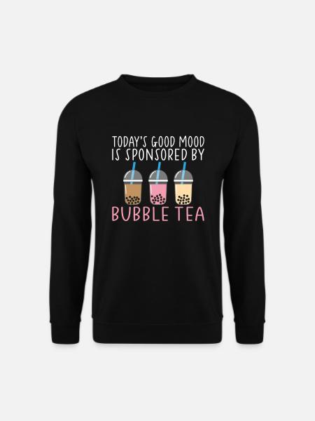 Bubble Tea Lover Gift - Unisex Sweatshirt - black