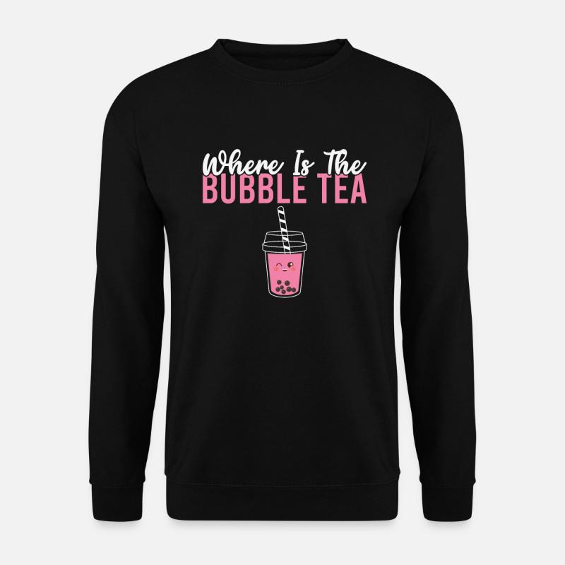 Bubble Tea Lover Gift - Unisex Sweatshirt - black