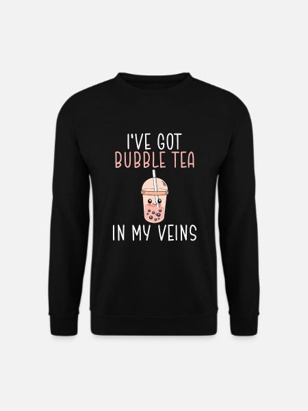 Bubble Tea Lover Gift - Unisex Sweatshirt - black