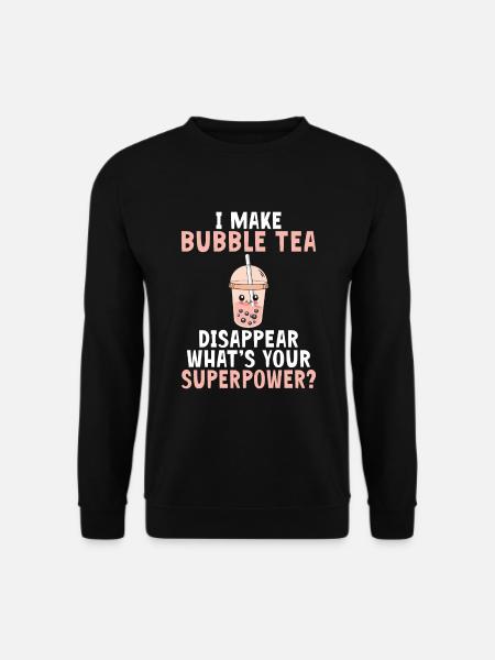 Bubble Tea Lover Gift - Unisex Sweatshirt - black