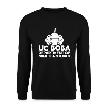 Bubble Tea Lover Cadeau - Sweat-shirt Unisexe - noir - Devant - Alina (178cm) & Michal (187cm)