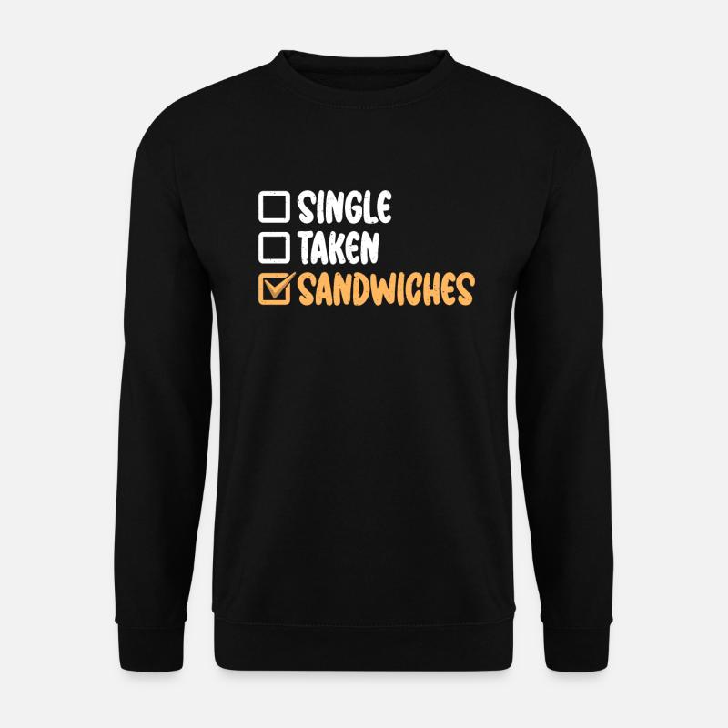 Sandwich Lover Gift - Unisex Sweatshirt - black