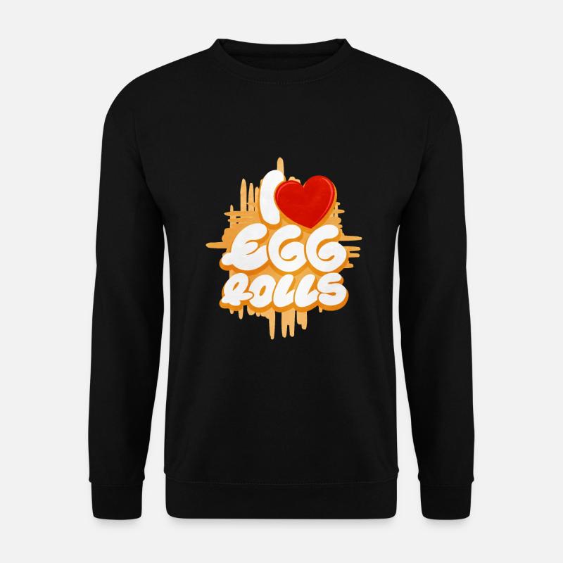 Spring Roll Gift - Unisex Sweatshirt - black