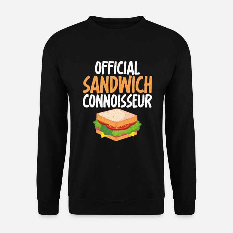 Sandwich Lover Gift - Unisex Sweatshirt - black