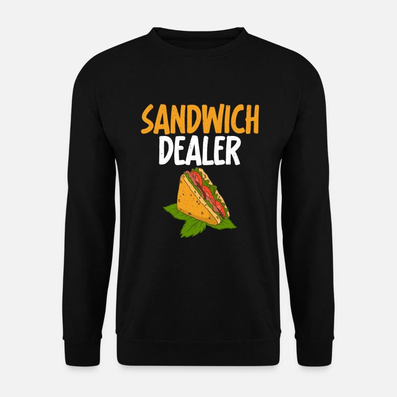 Sandwich Lover Gift - Unisex Sweatshirt - black