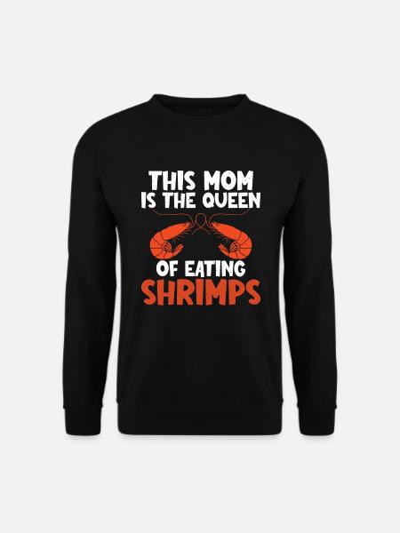 Shrimp Lover Gift - Unisex Sweatshirt - black