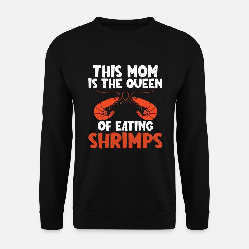 Shrimp Lover Gift - Unisex Sweatshirt - black