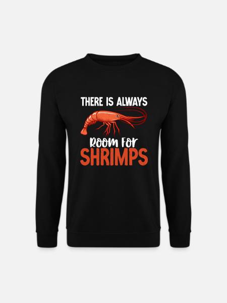 Shrimp Lover Gift - Unisex Sweatshirt - black