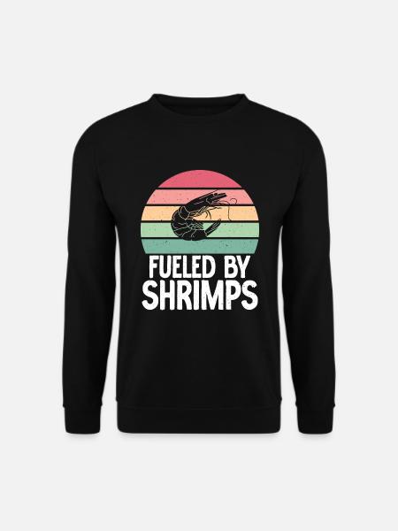 Shrimp Lover Gift - Unisex Sweatshirt - black