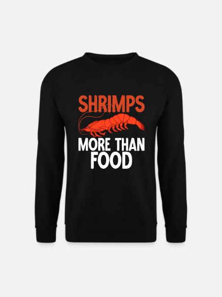 Shrimp Lover Gift - Unisex Sweatshirt - black