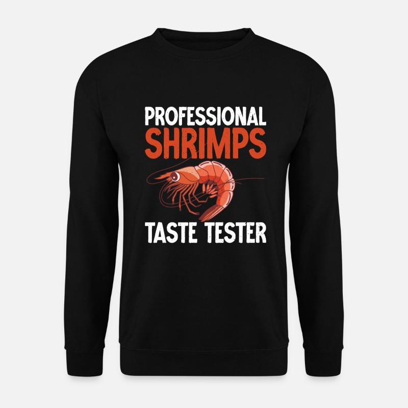 Shrimp Lover Gift - Unisex Sweatshirt - black