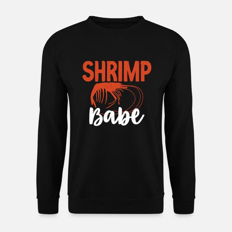 Shrimp Lover Gift - Unisex Sweatshirt - black