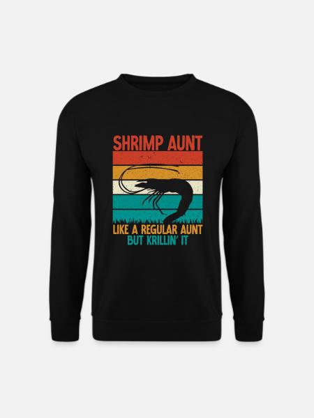 Shrimp Lover Gift - Unisex Sweatshirt - black