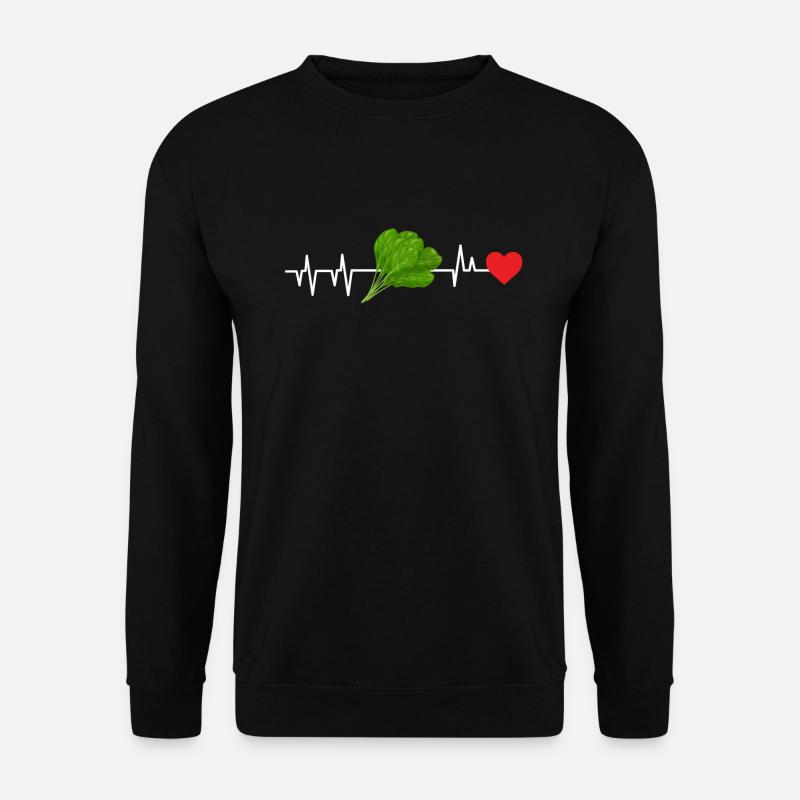 Spinach - Unisex Sweatshirt - black