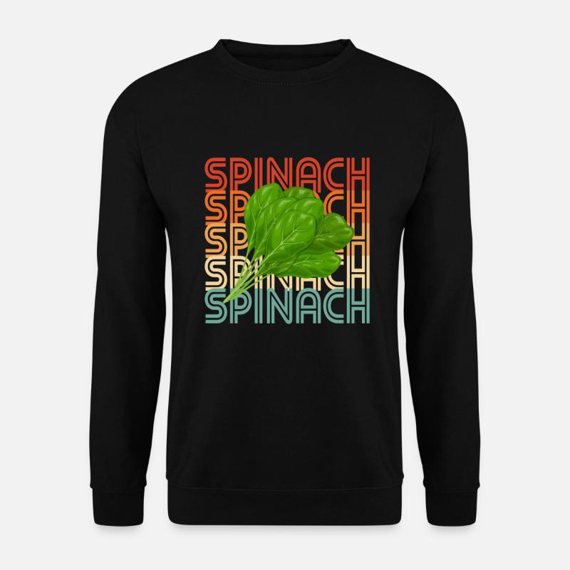Spinach - Unisex Sweatshirt - black