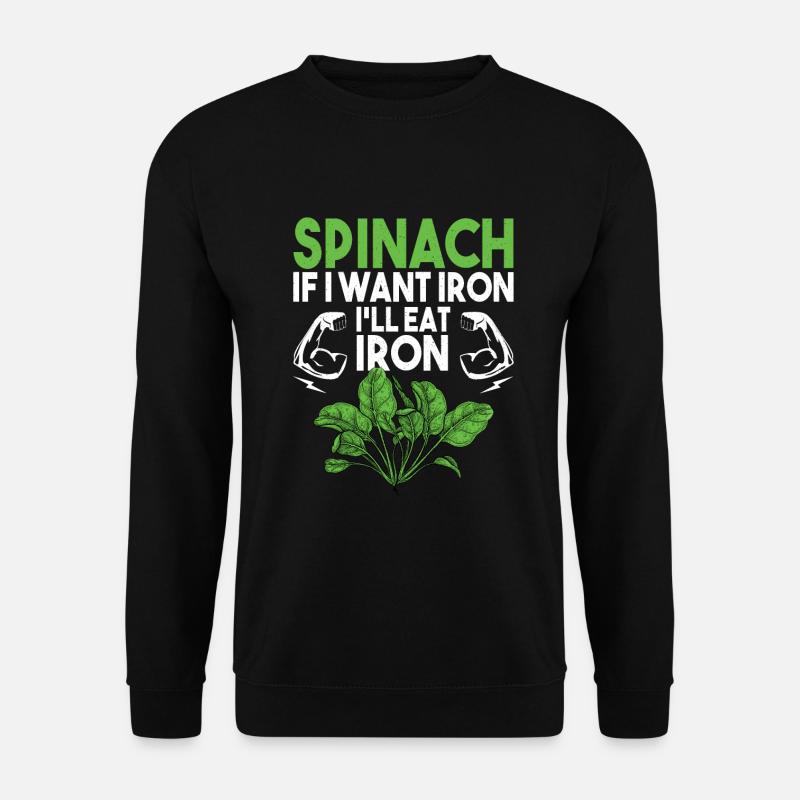 Spinach - Unisex Sweatshirt - black