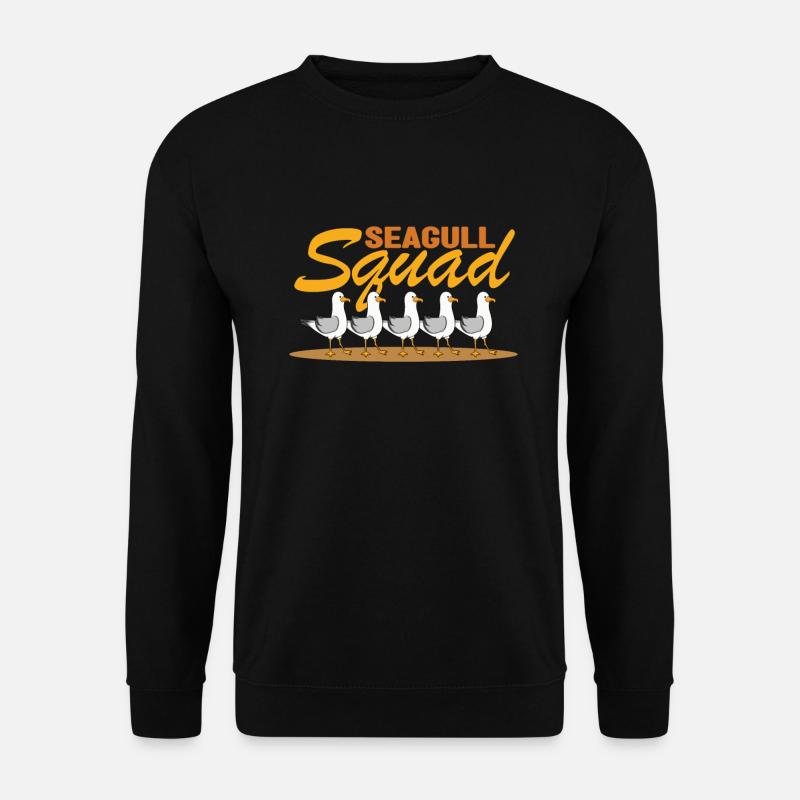 Seagull - Unisex Sweatshirt - black