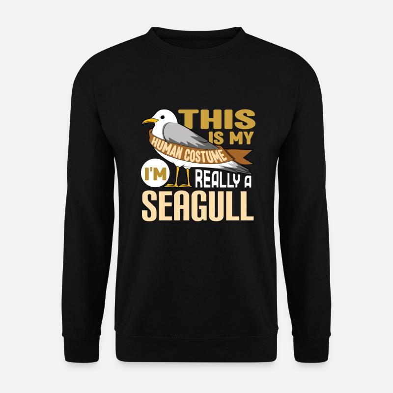 Seagull - Unisex Sweatshirt - black