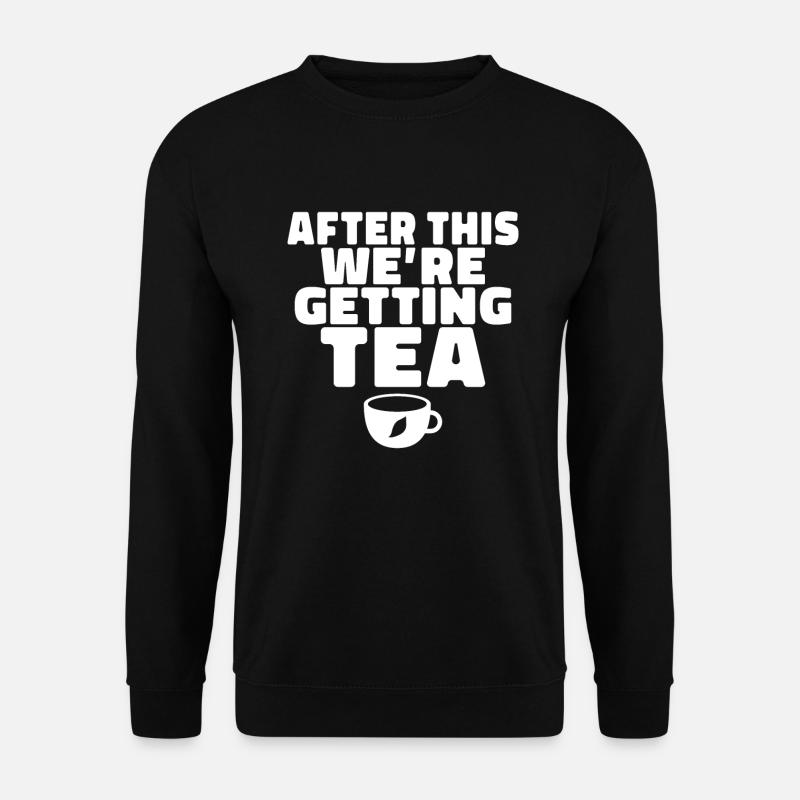 Teeliebhaber Geschenke - Unisex Pullover - Schwarz