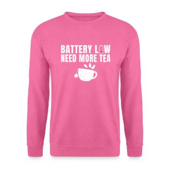Teeliebhaber Geschenke - Unisex Pullover - Pink - Vorne