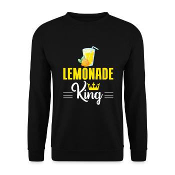 Lemonade Gift Ideas - Unisex Sweatshirt - black - Front - Alina (178cm) & Michal (187cm)