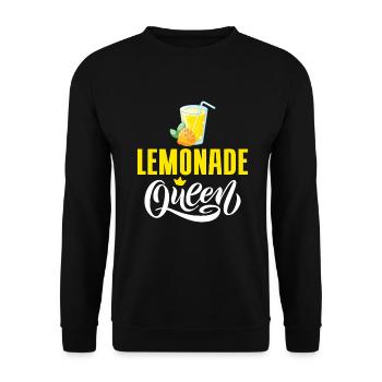 Lemonade Gift Ideas - Unisex Sweatshirt - black - Front - Alina (178cm) & Michal (187cm)