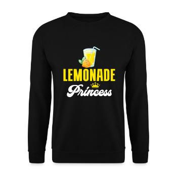 Lemonade Gift Ideas - Unisex Sweatshirt - black - Front - Alina (178cm) & Michal (187cm)