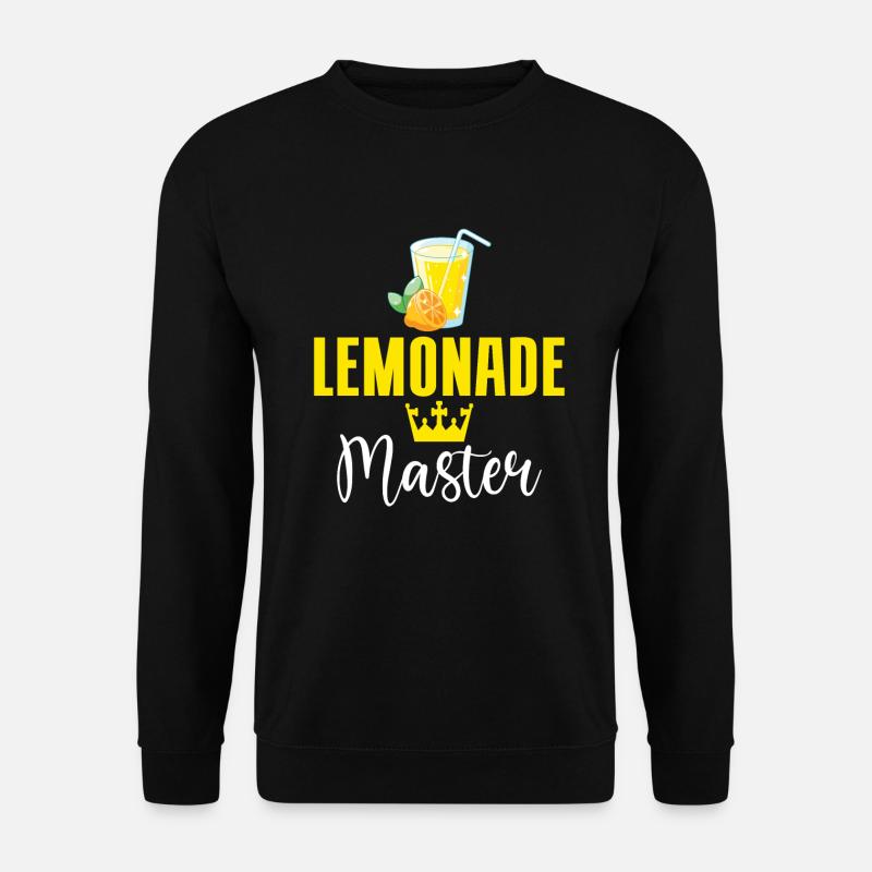 Limonade Geschenkideen - Unisex Pullover - Schwarz