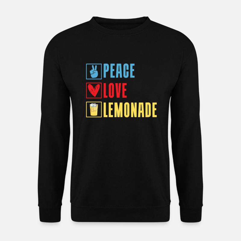 Idées cadeaux de limonade - Sweat-shirt Unisexe - noir