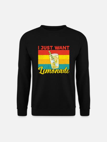 Lemonade Gift Ideas - Unisex Sweatshirt - black