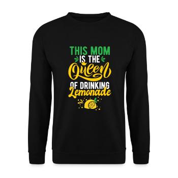 Lemonade Gift Ideas - Unisex Sweatshirt - black - Front - Alina (178cm) & Michal (187cm)