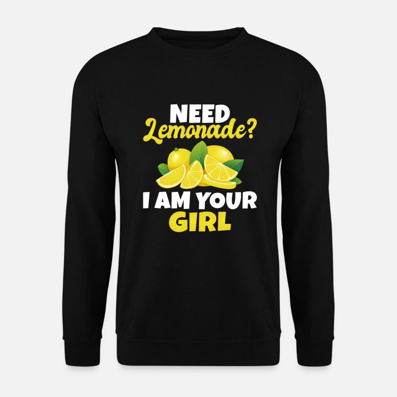 Lemonade Gift Ideas - Unisex Sweatshirt - black