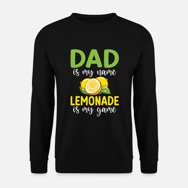 Limonade Geschenkideen - Unisex Pullover - Schwarz
