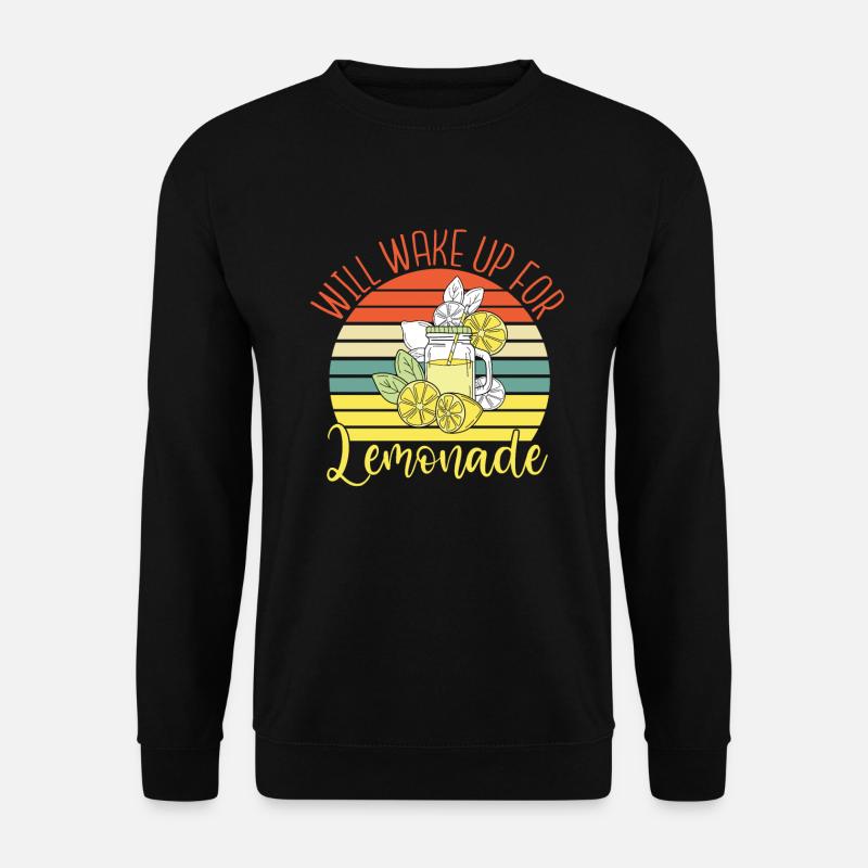 Limonade Geschenkideen - Unisex Pullover - Schwarz