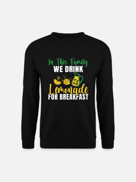 Lemonade Gift Ideas - Unisex Sweatshirt - black