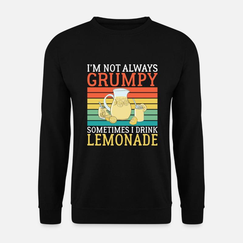 Limonade Geschenkideen - Unisex Pullover - Schwarz