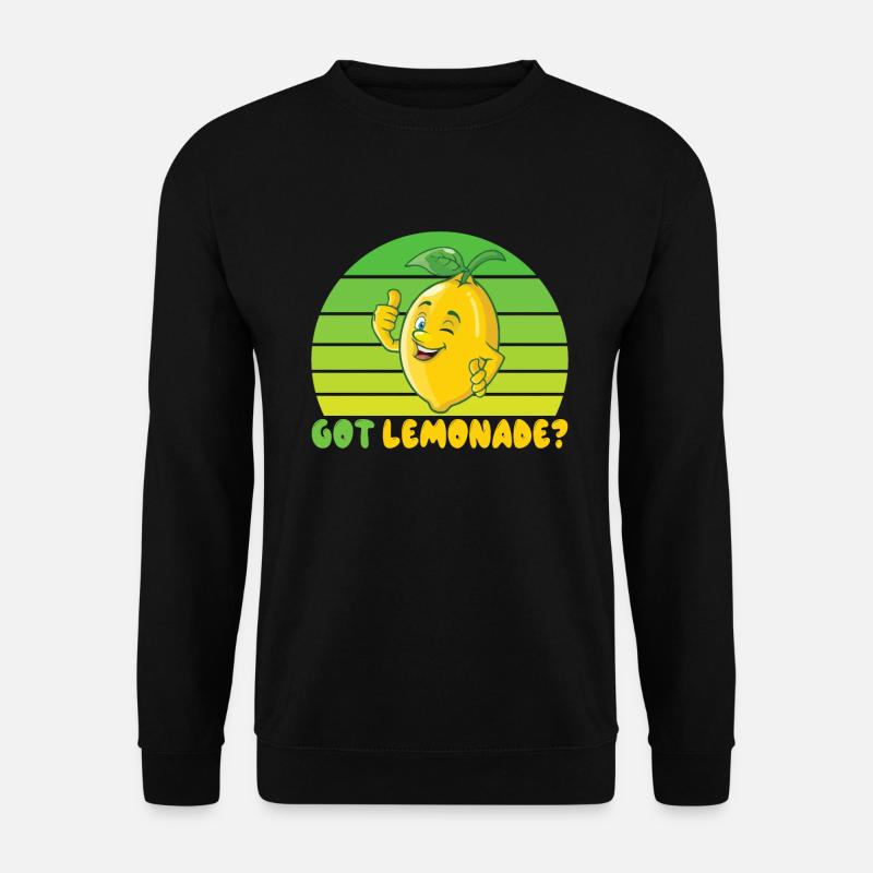 Limonade Geschenkideen - Unisex Pullover - Schwarz