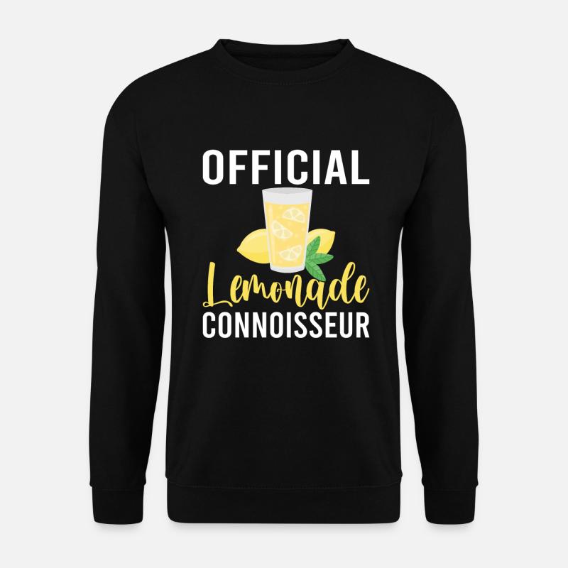 Limonade Geschenkideen - Unisex Pullover - Schwarz