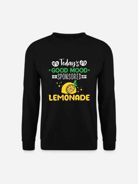 Limonade Geschenkideen - Unisex Pullover - Schwarz