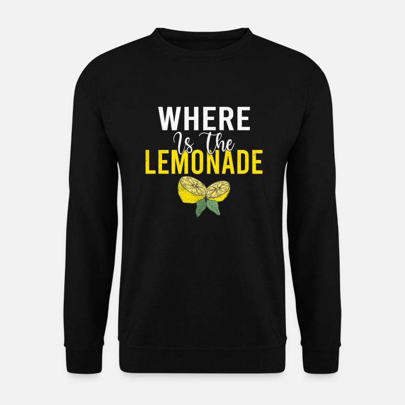 Lemonade Gift Ideas - Unisex Sweatshirt - black