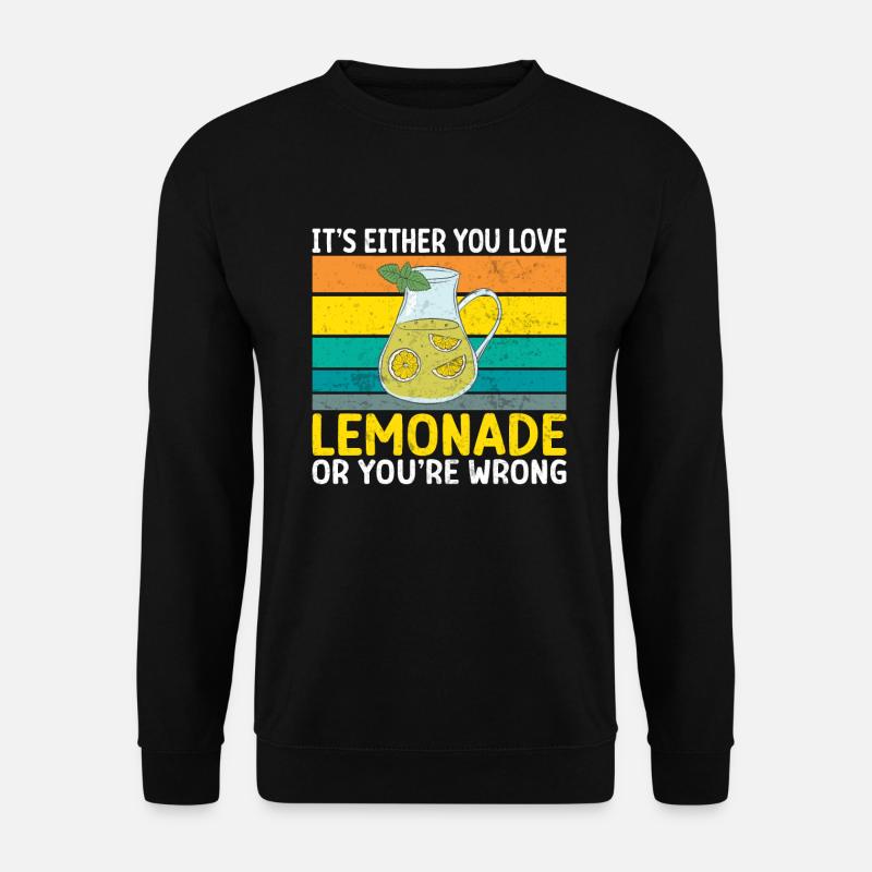 Lemonade Gift Ideas - Unisex Sweatshirt - black