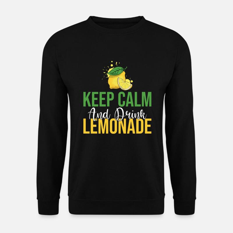 Limonade Geschenkideen - Unisex Pullover - Schwarz