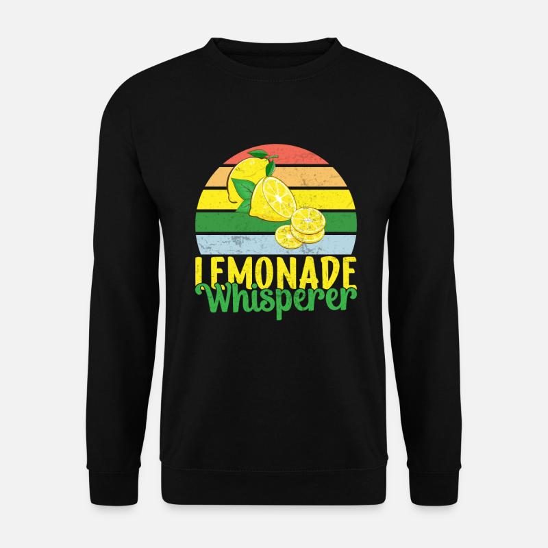 Limonade Geschenkideen - Unisex Pullover - Schwarz