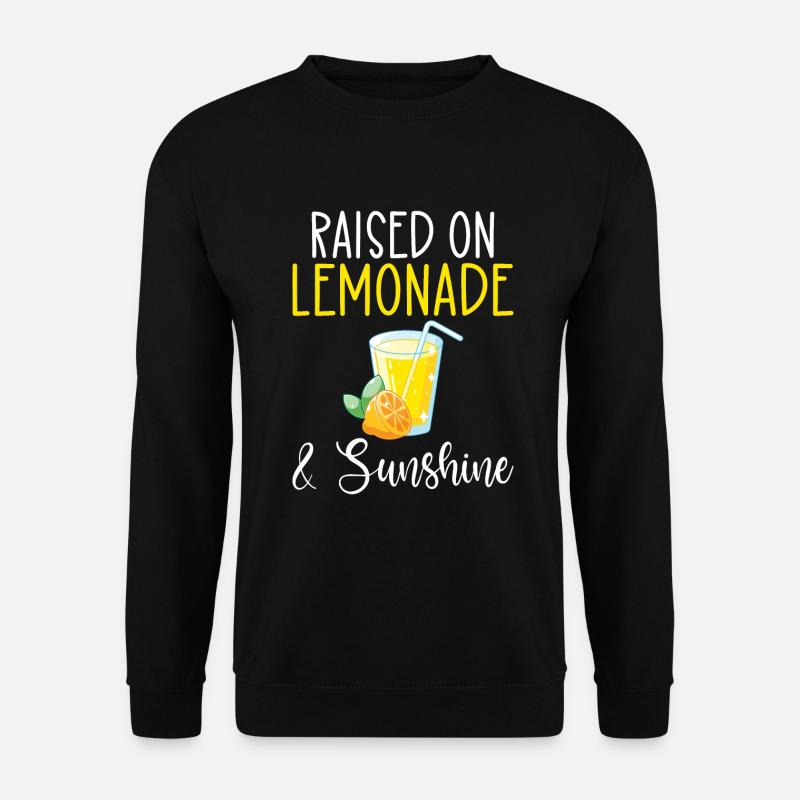 Limonade-Geschenk-Ideen - Unisex Pullover - Schwarz