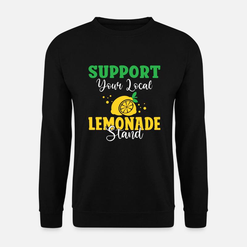 Limonade-Geschenk-Ideen - Unisex Pullover - Schwarz