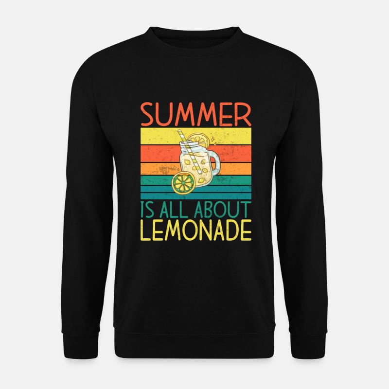 Limonade Geschenkideen - Unisex Pullover - Schwarz