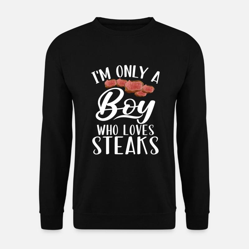Steak Lover Steak Gift - Unisex Sweatshirt - black